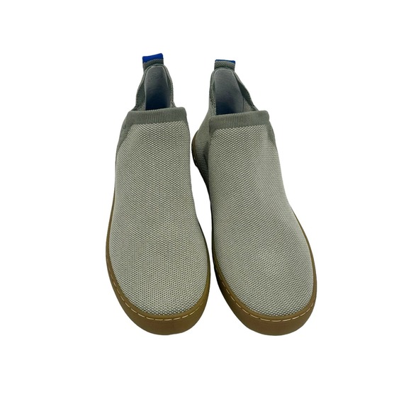 Rothy's The Chelsea Light Sage Green Ankle Boot High Top Sneakers Size 7 NWOT - Picture 5 of 10